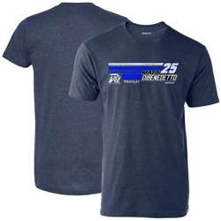 Matt DiBenedetto #25 Rackley WAR Adult Name & Number 1-Spot Tee Matt DeBenedetto, Tee, NASCAR, Rackley WAR